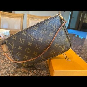 Louis Vuitton Brown Monogram Pochette